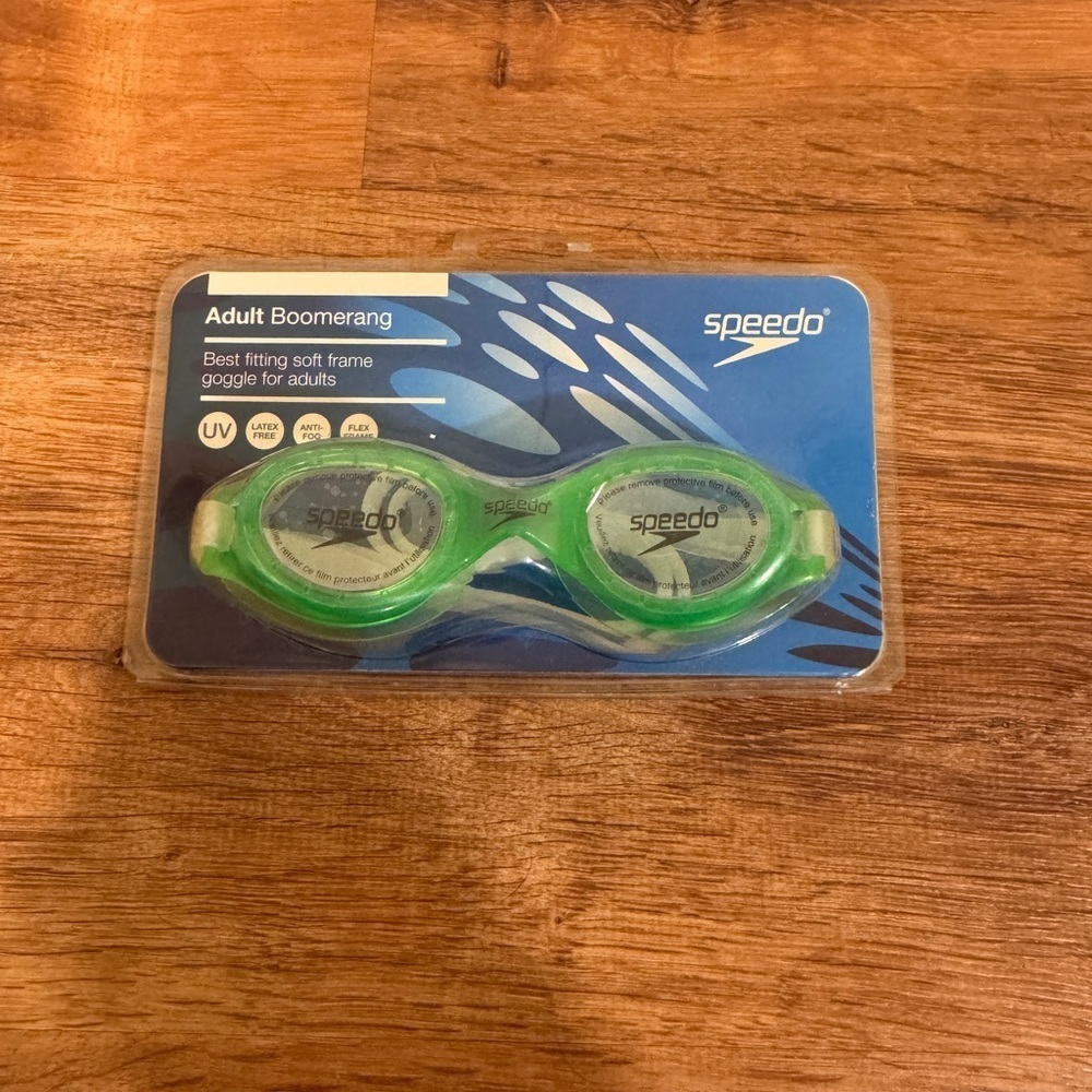 Speedo Green Adult Boomerang Goggles​​​